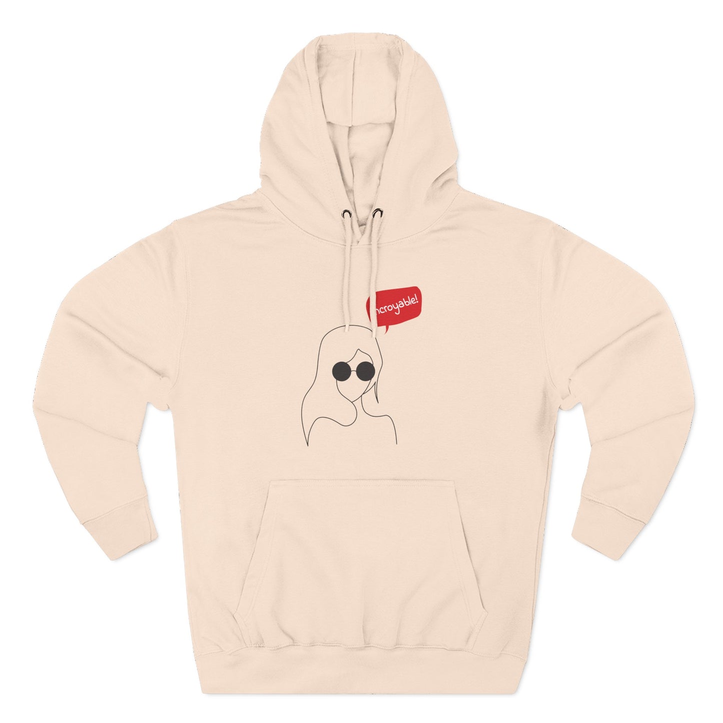 Incroyable Chic Girl - Hoodie