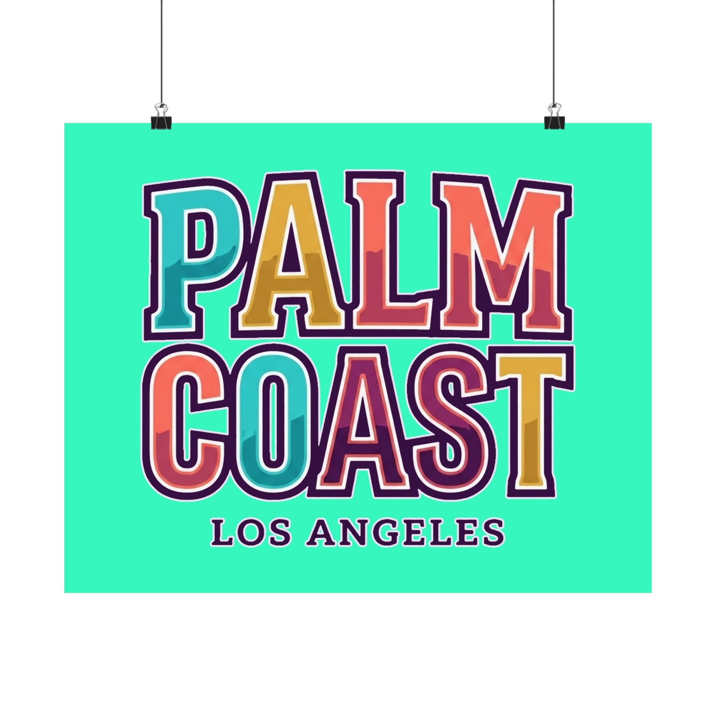 Palm Coast - Los Angeles - Poster