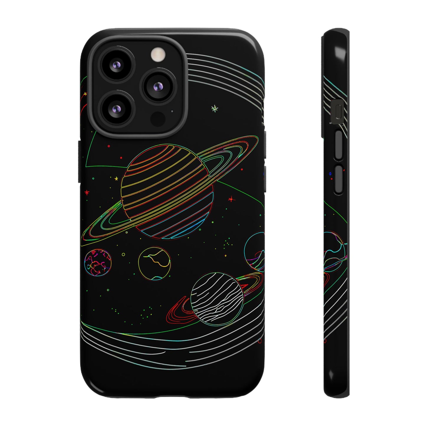 Galactic Tough Phone Case, Starry Space Protection, Unique Gift for Astronomers, Celestial Accessories, Trendy Space Lovers