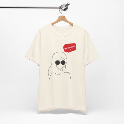 Incroyable Chic Girl - T-Shirt