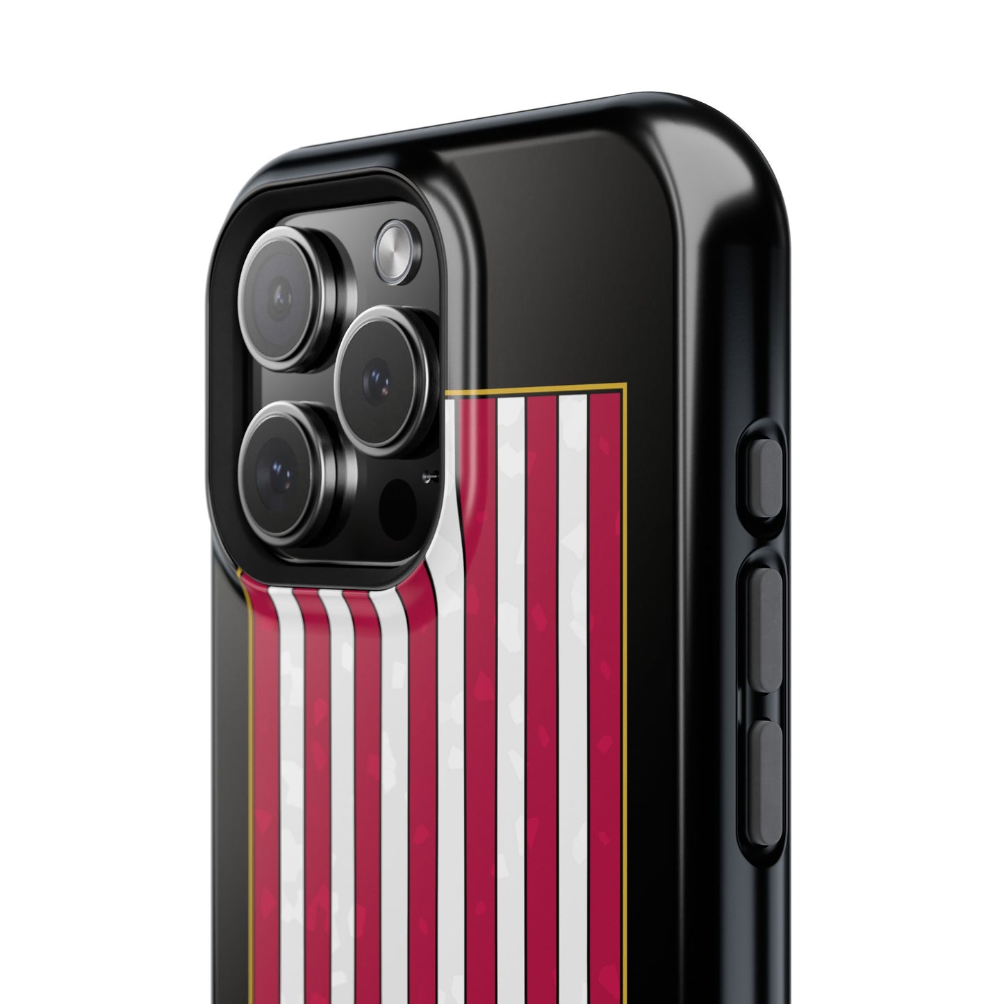 New Glory American Flag (Gold Edge Edition) - Magnetic Phone Case