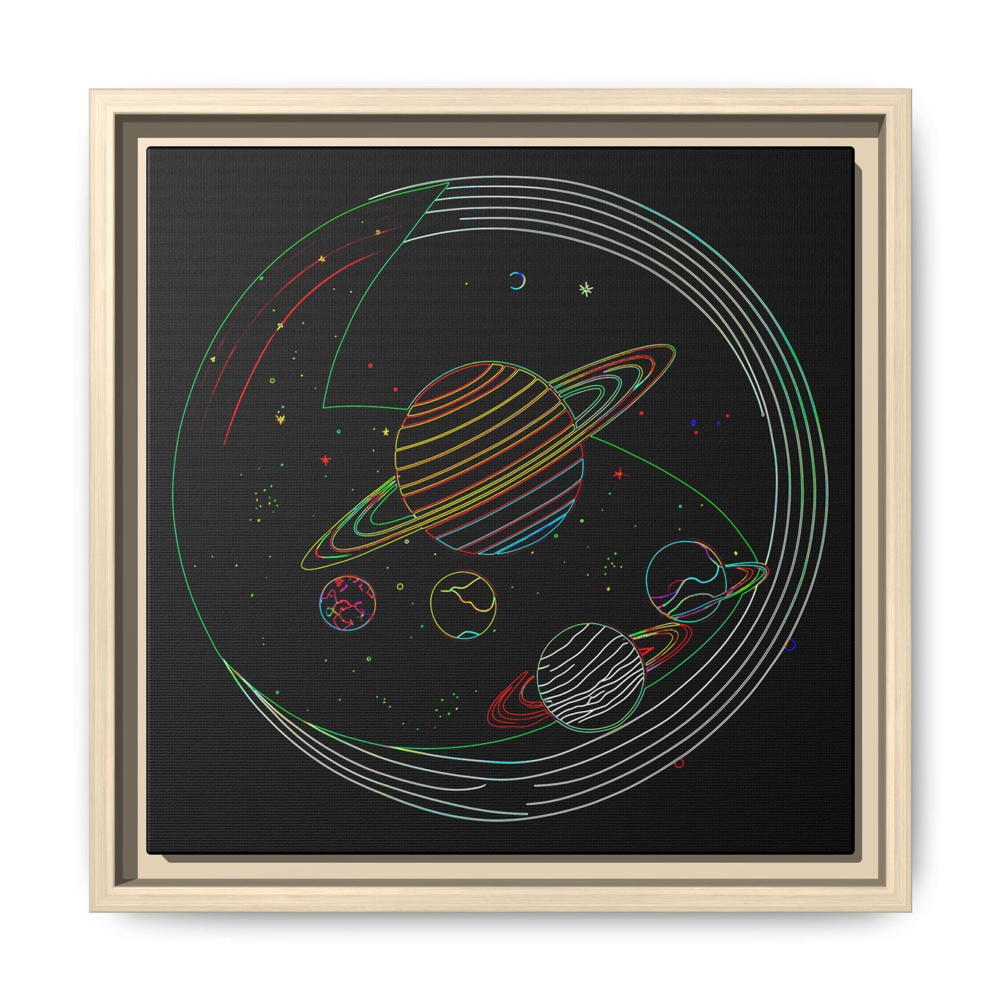 COSMOFX - Framed Canvas