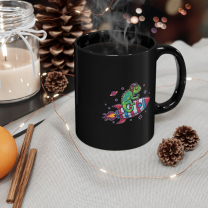Cosmic Rider - Black Mug