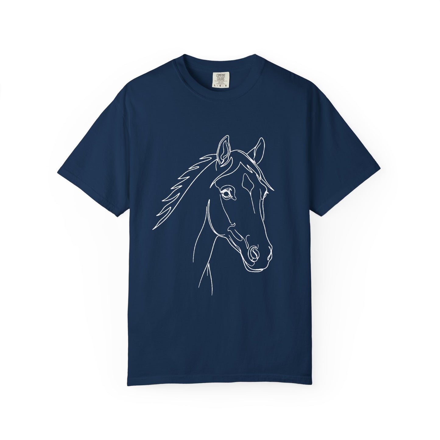 Horse Portrait Sketch - T-Shirt