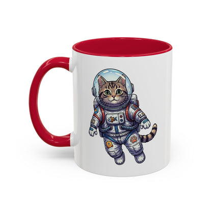 Astronaut Cat - Colorful Mug