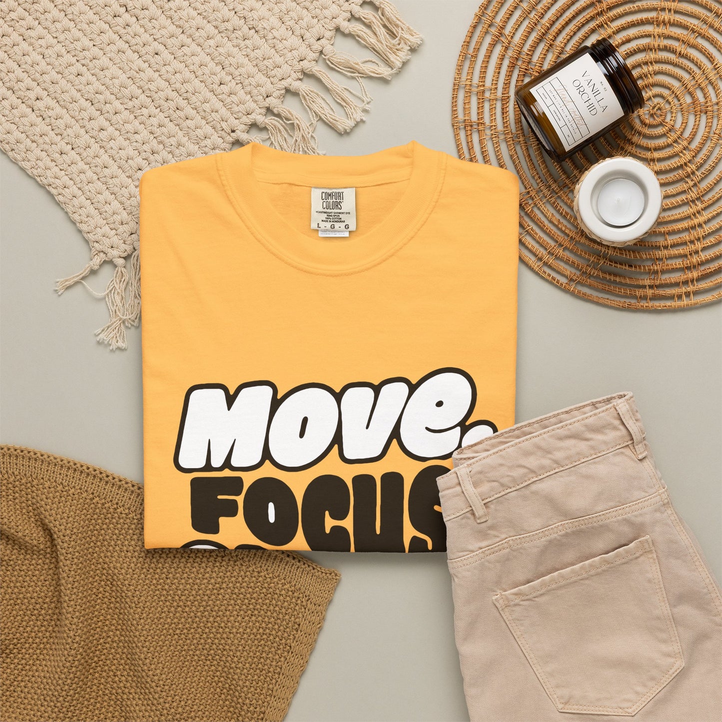 Move. Focus. Grow. Repeat. - T-Shirt