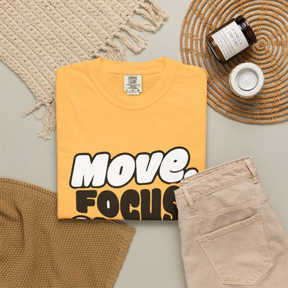 Move. Focus. Grow. Repeat. - T-Shirt