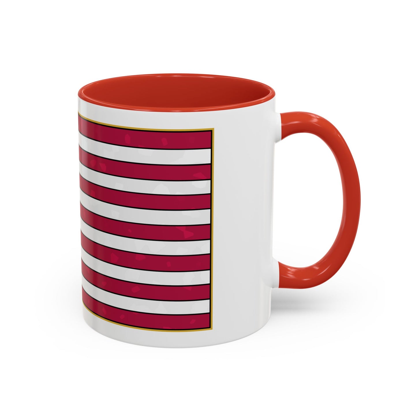New Glory American Flag (Gold Edge Edition) - Color Accent Mug