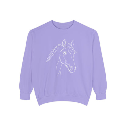 Horse Portrait Sketch - Sweatshirt