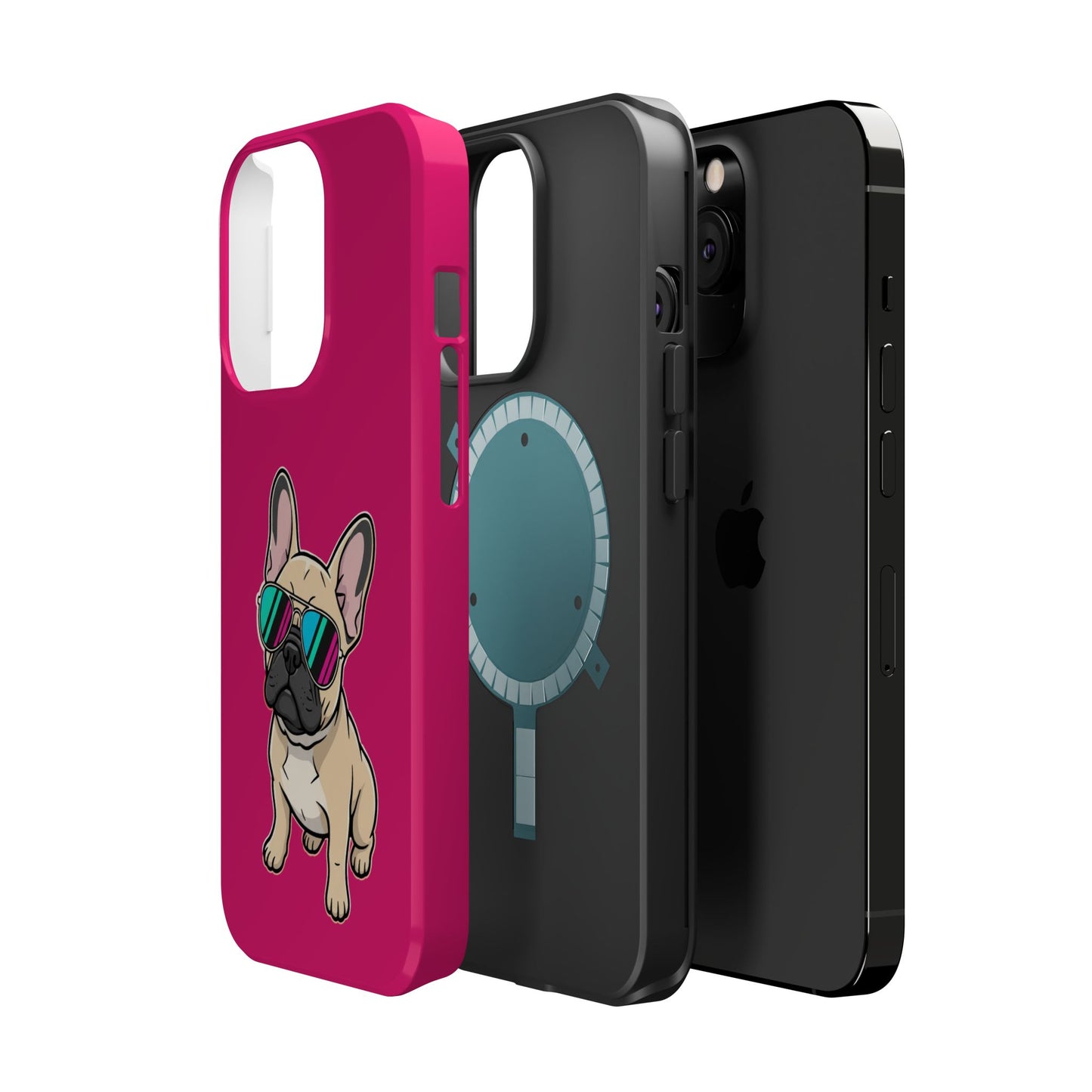French Bulldog with Sunglasses - Magnetic Phone Case