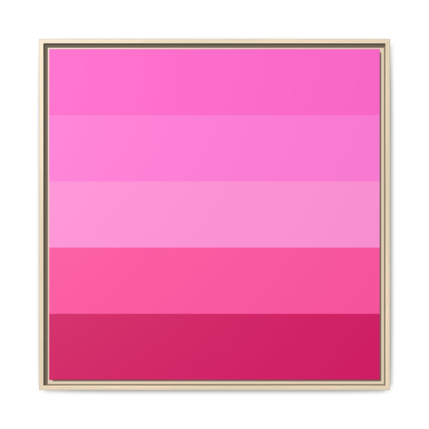 Valentine Rose Colors - Framed Canvas