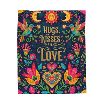 Hugs, Kisses & Love - Plush Blanket