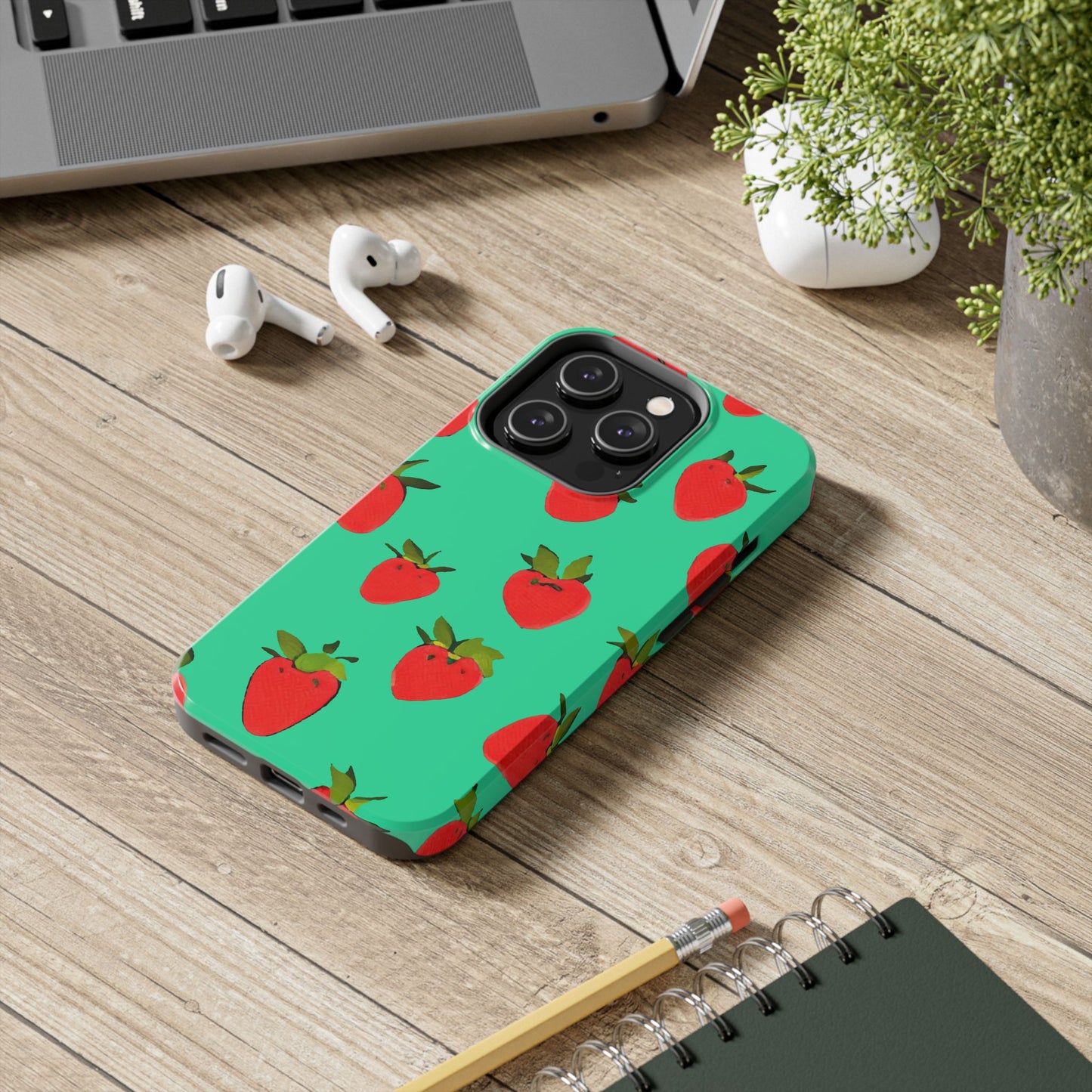 Strawberry Pattern - Phone Case