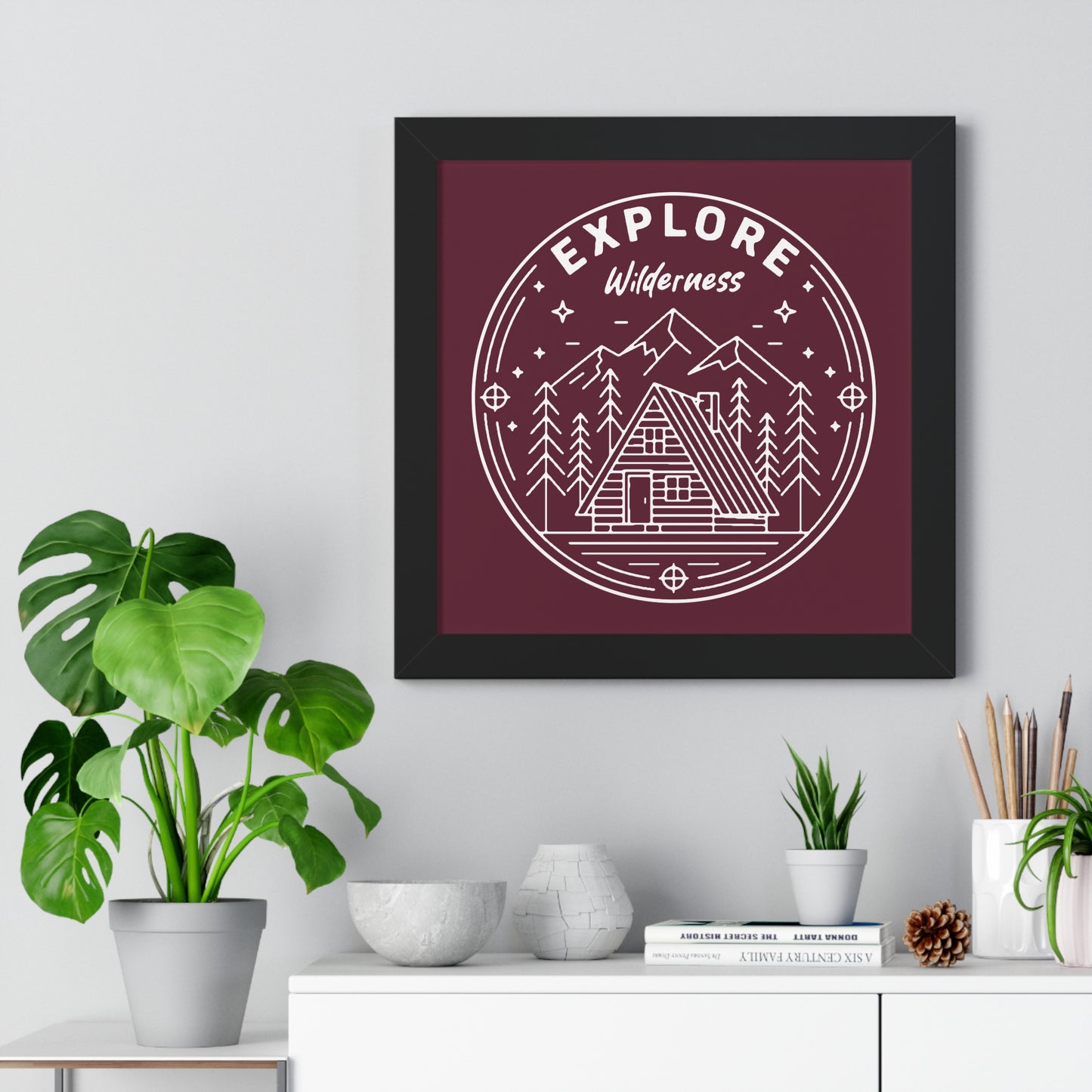 Explore Wilderness - Framed Poster