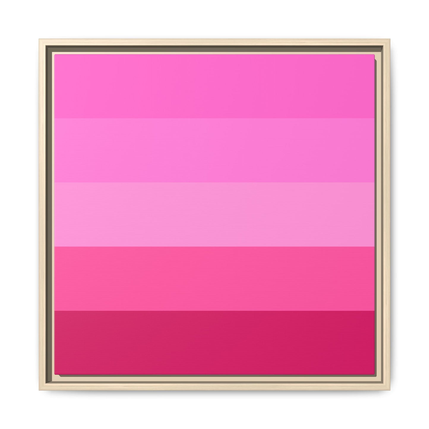 Valentine Rose Colors - Framed Canvas