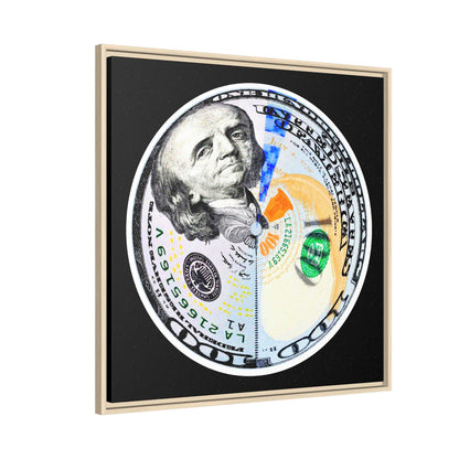 THE MOONEY - Framed Canvas