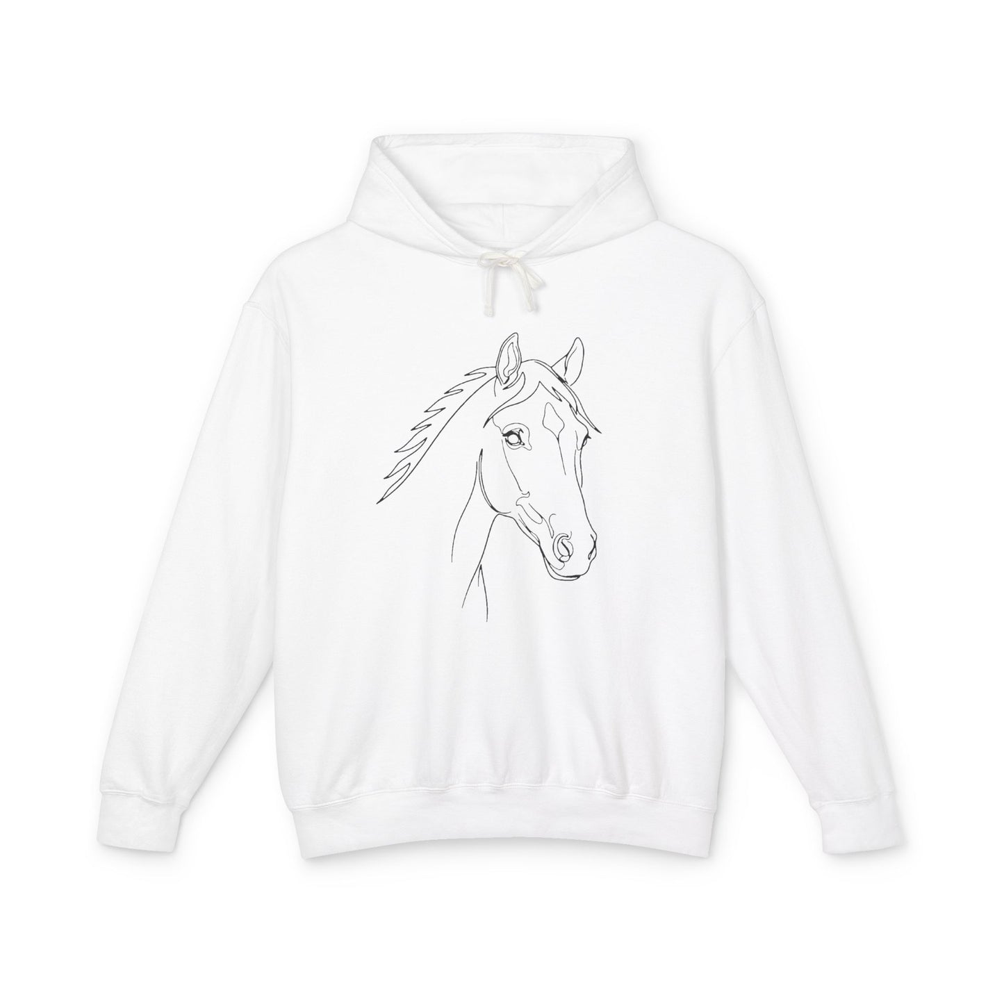 Horse Portrait Sketch - Hoodie