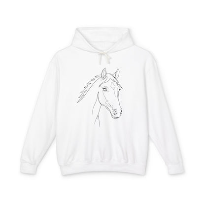 Horse Portrait Sketch - Hoodie