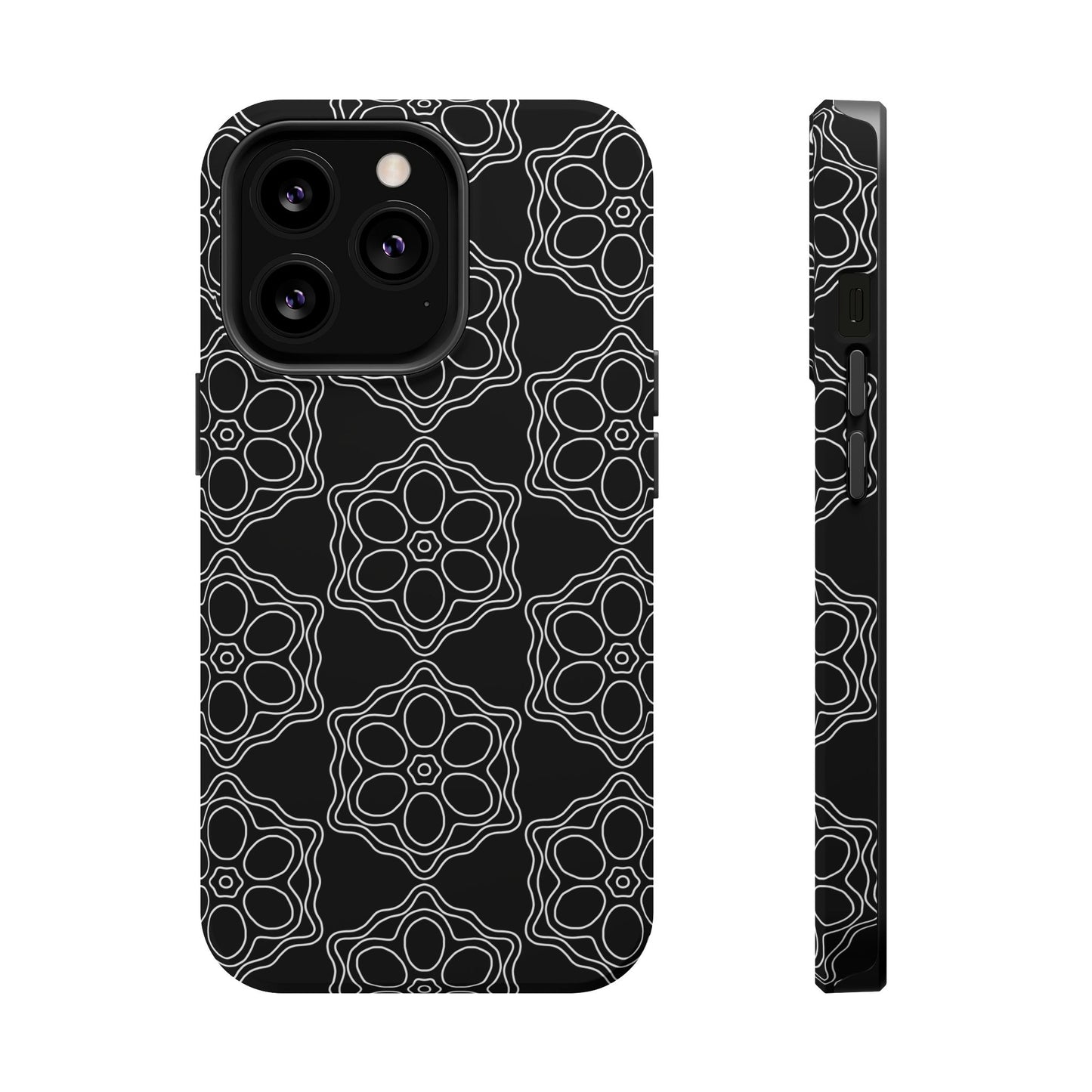 Geometric Sacred Flower - Magnetic Phone Case