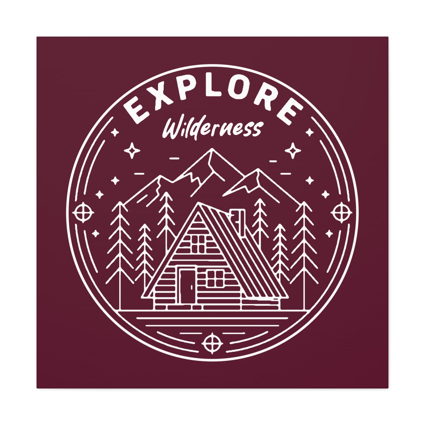 Explore Wilderness - Canvas