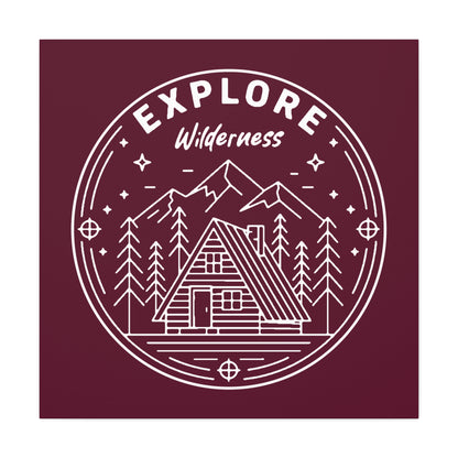 Explore Wilderness - Canvas