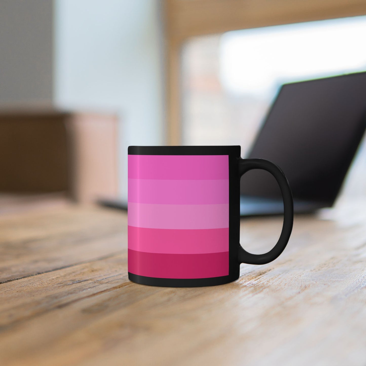 Valentine Rose Colors - Black Mug