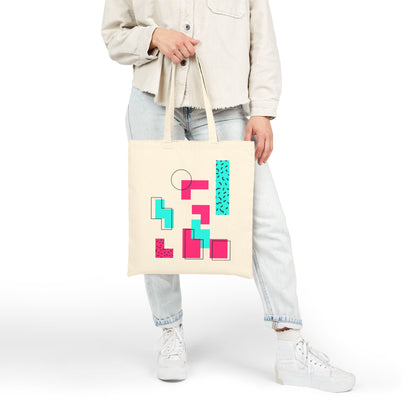 Retro Geometric Vibes - Tote Bag