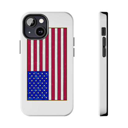 New Glory American Flag (Gold Edge Edition) - Phone Case