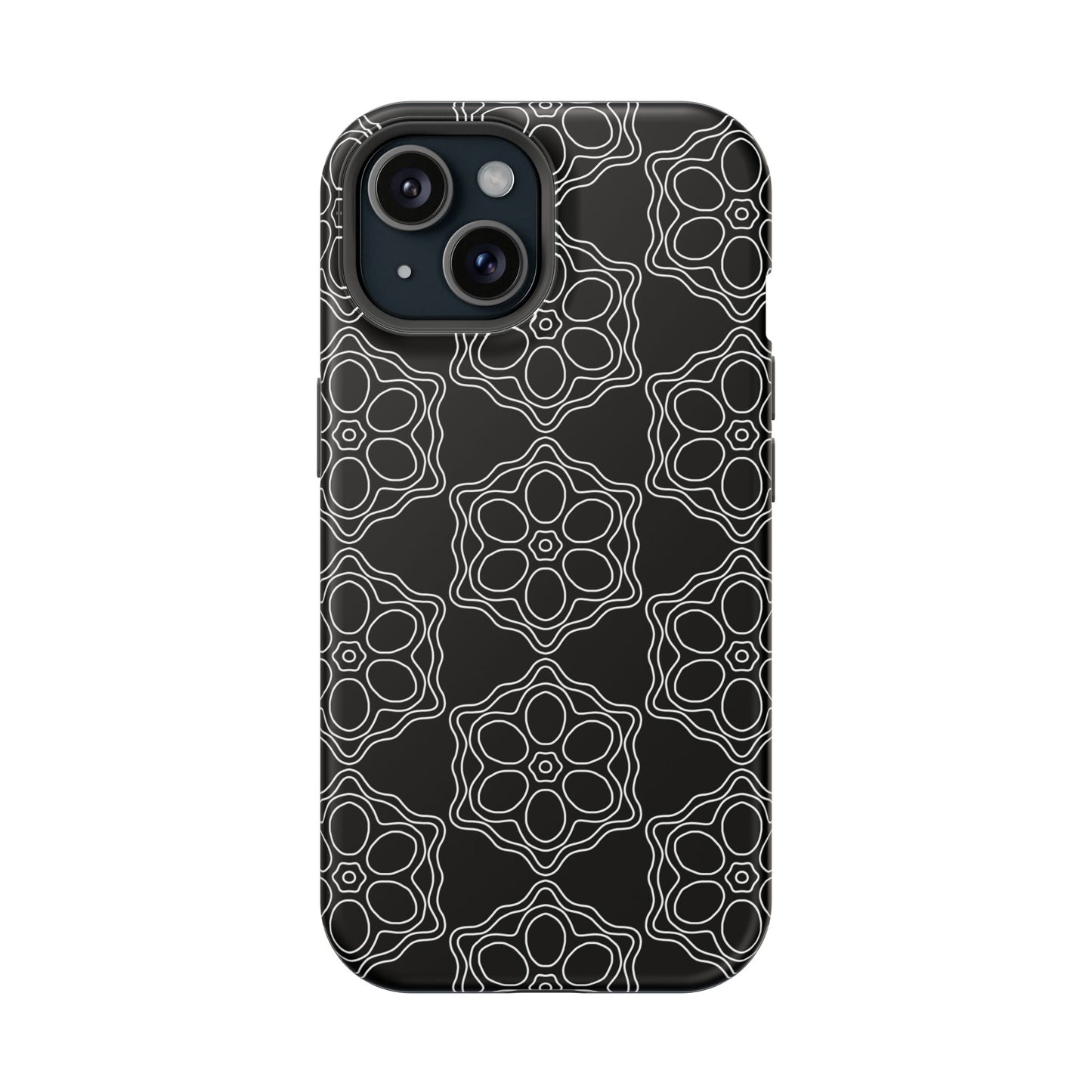 Geometric Sacred Flower - Magnetic Phone Case