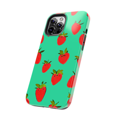 Strawberry Pattern - Phone Case