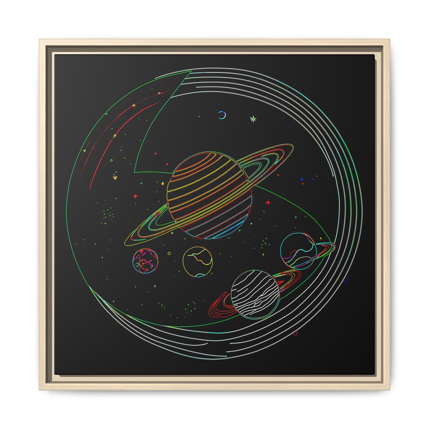COSMOFX - Framed Canvas