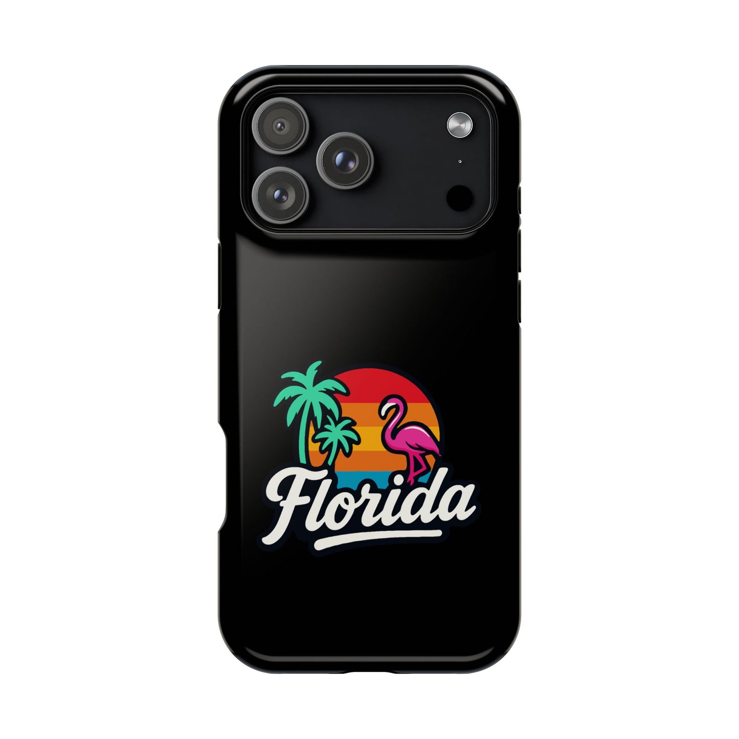 Florida Sunset Palm - Magnetic Phone Case