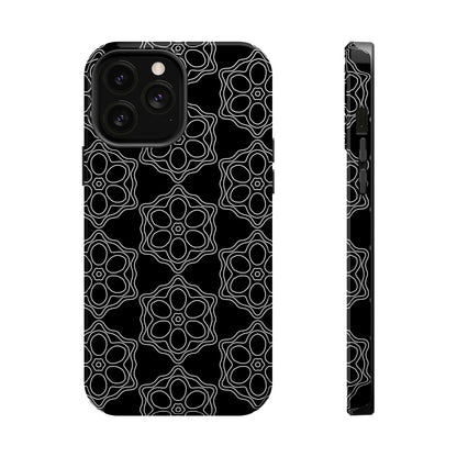 Geometric Sacred Flower - Magnetic Phone Case