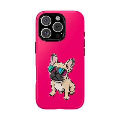 French Bulldog with Sunglasses - Phone Case