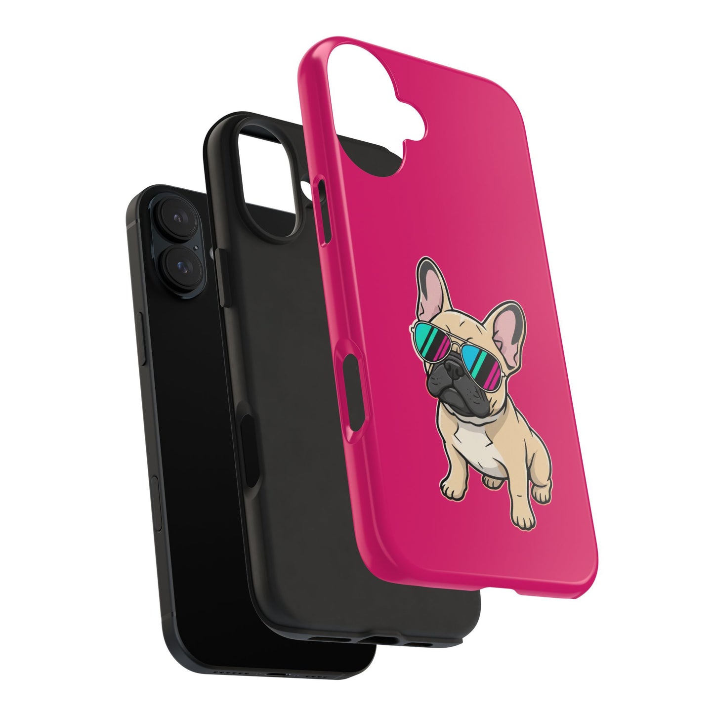 French Bulldog with Sunglasses - Phone Case