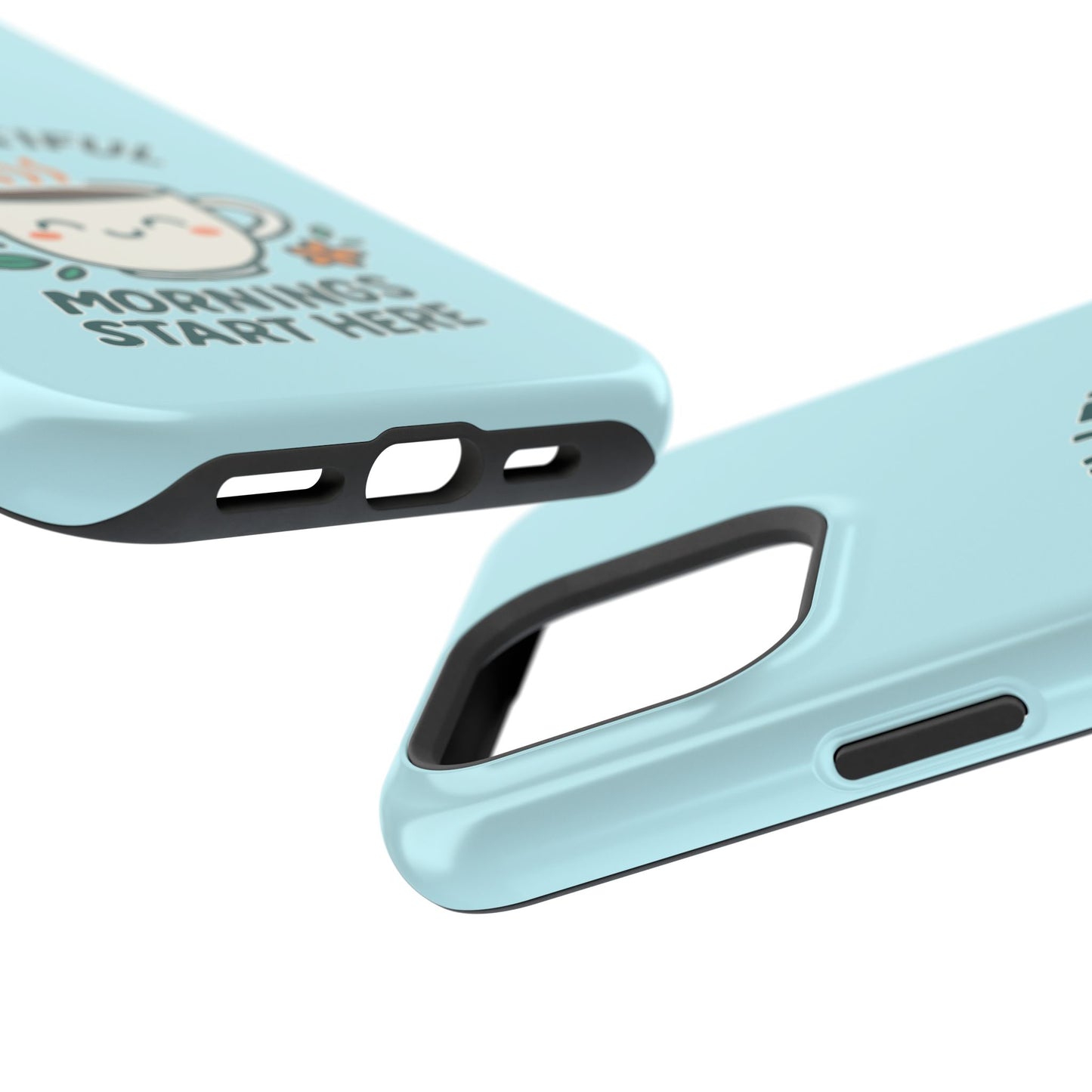 Brew-tiful Mornings Start Here - Magnetic Phone Case