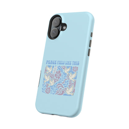 Peace Tells Like This - Magnetic Phone Case