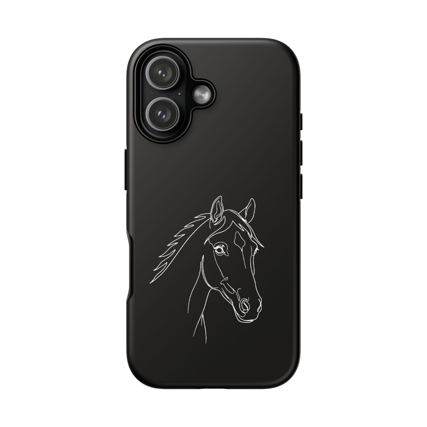 Horse Portrait Sketch - Tough Phone Case