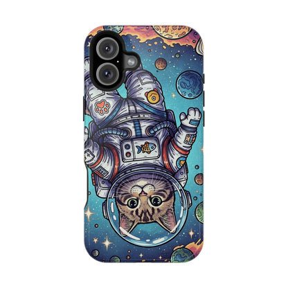 Astronaut Cat - Magnetic Phone Case