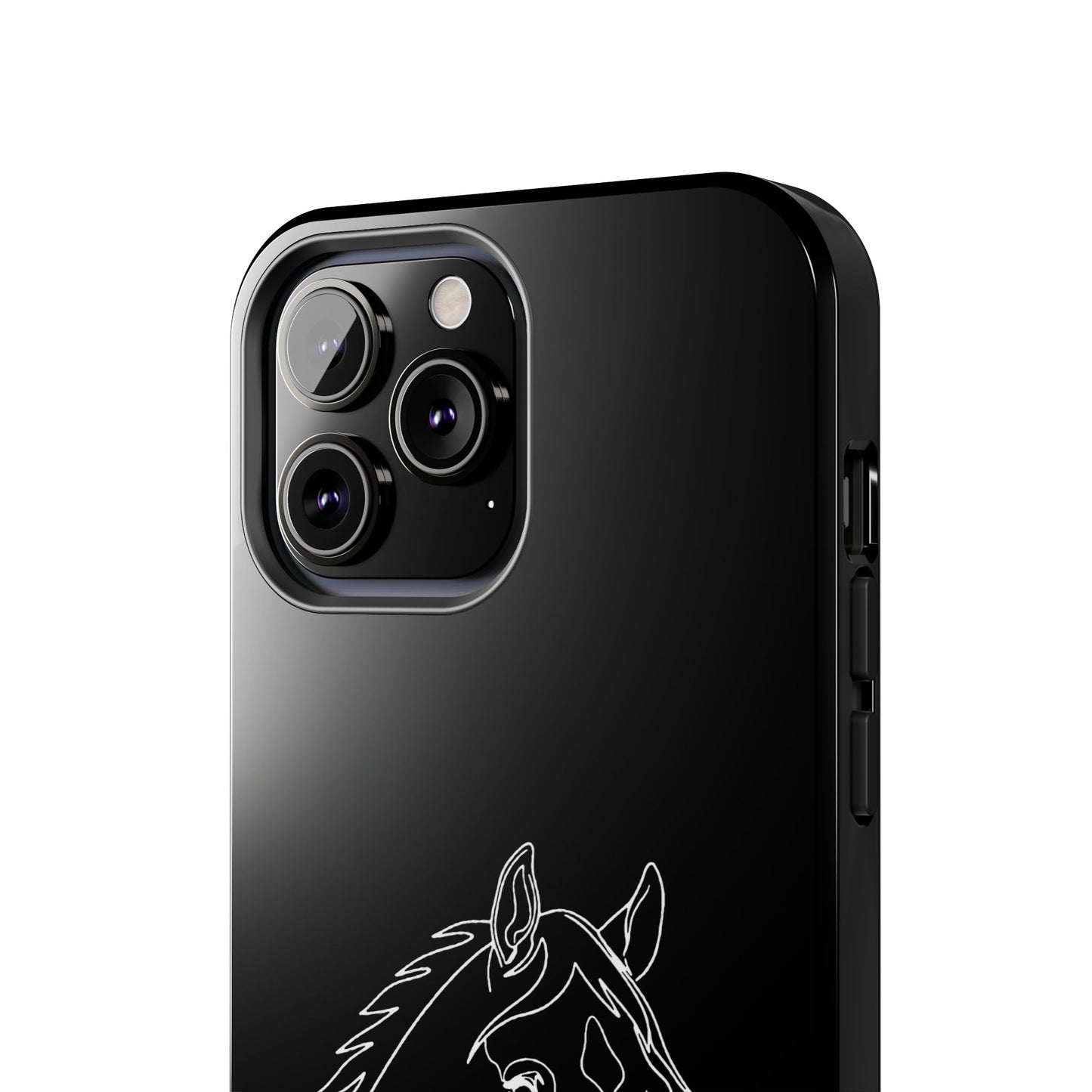 Horse Portrait Sketch - Phone Case