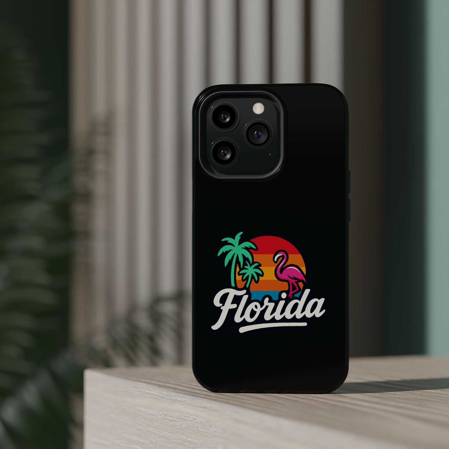 Florida Sunset Palm - Magnetic Phone Case