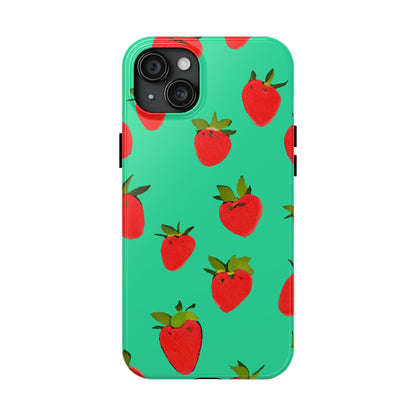Strawberry Pattern - Phone Case