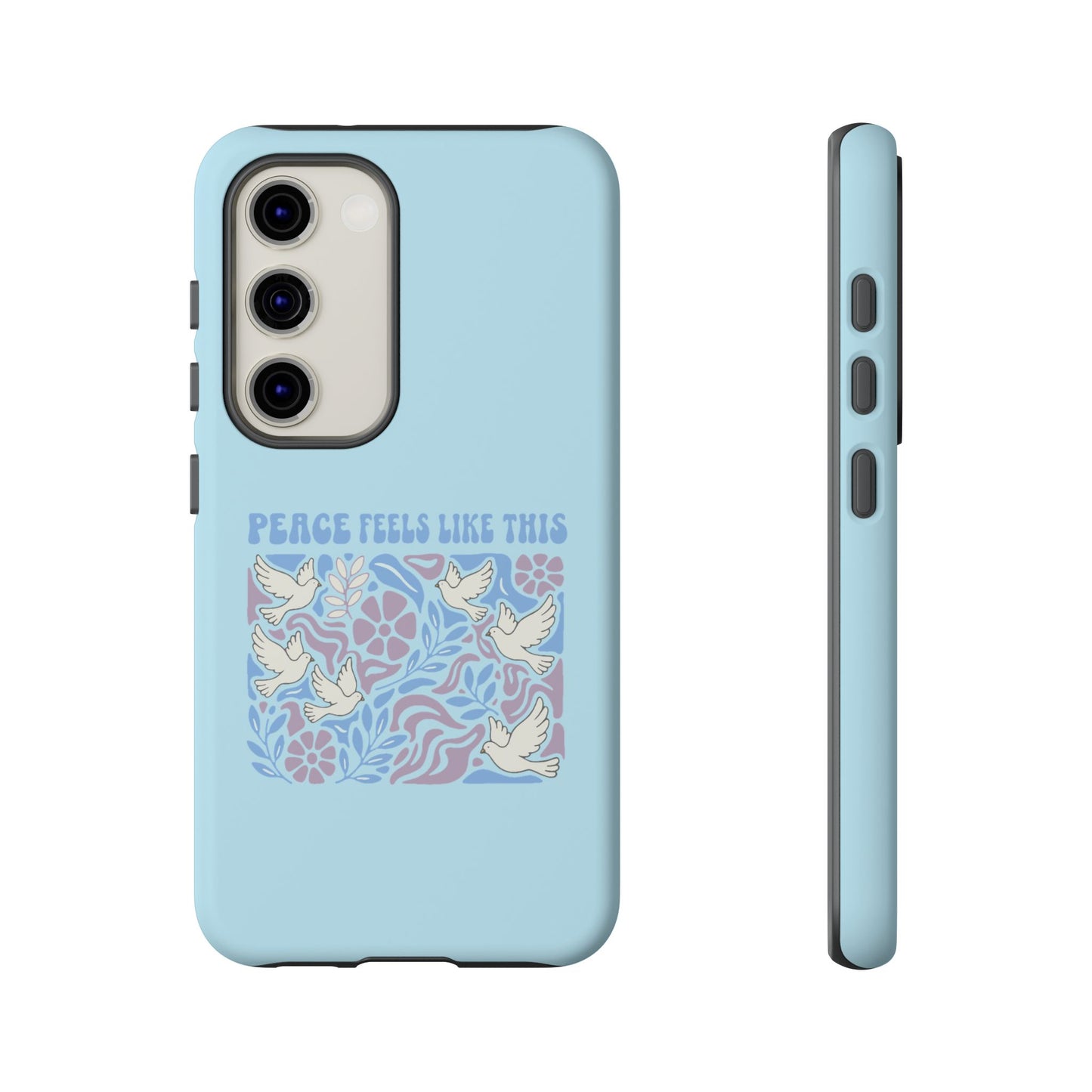 Peace Feels Like This - Phone Case