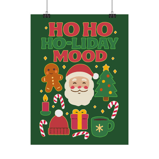 Festive Rolled Posters, Cheerful Holiday Decor, Christmas Wall Art, Seasonal Decorations, Gift Ideas, Cozy Home Vibe, Fun Party Decor