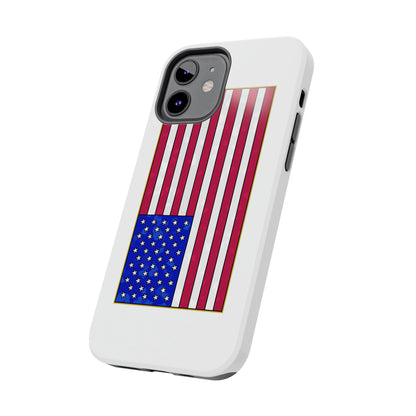 New Glory American Flag (Gold Edge Edition) - Phone Case