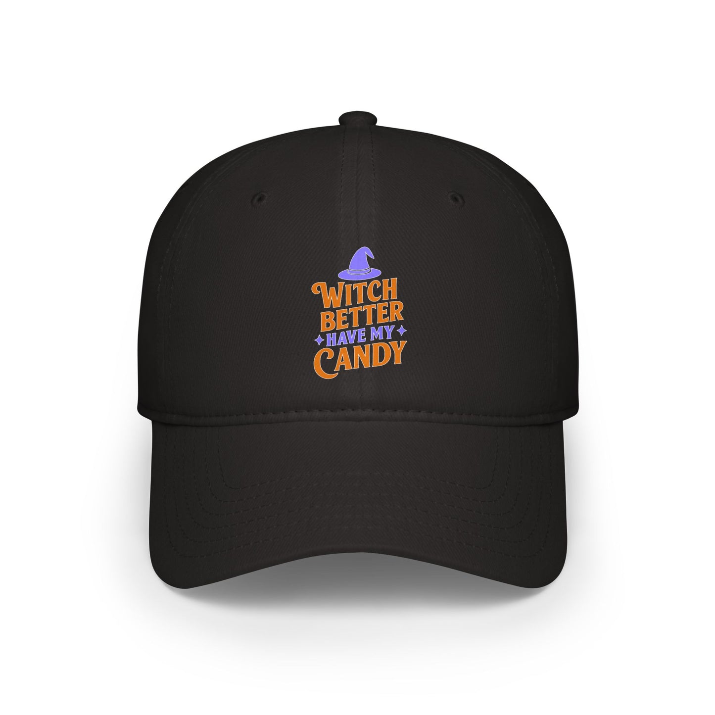 Halloween Witch Cap, Casual Baseball Hat, Gifts for Her, Fun Holiday Accessory, Witch Themed, Costume Party Hat