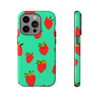 Strawberry Pattern - Phone Case