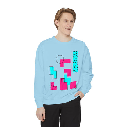 Retro Geometric Vibes - Sweatshirt
