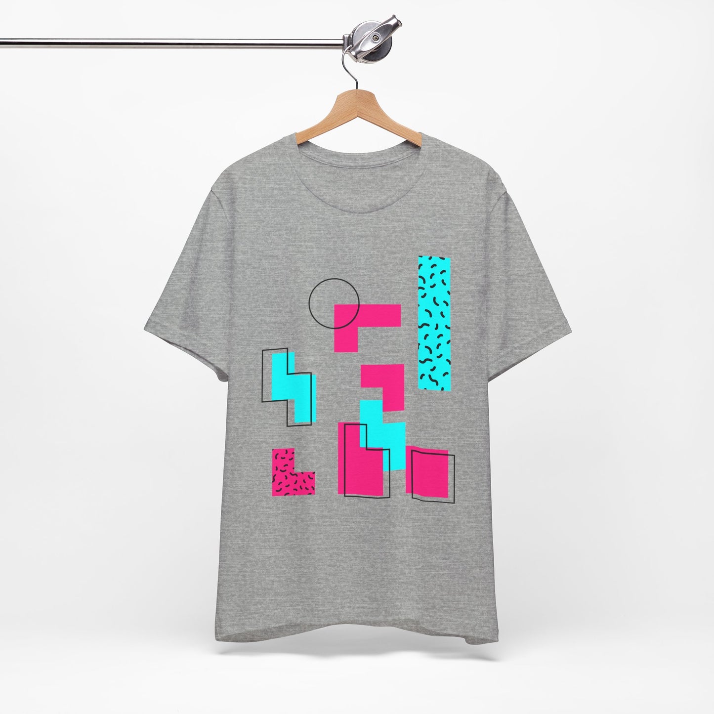 Retro Geometric Vibes - T-Shirt