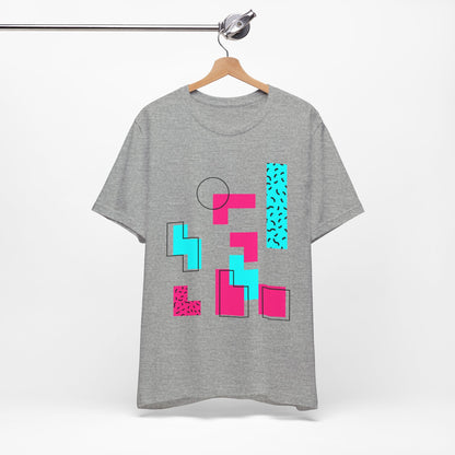 Retro Geometric Vibes - T-Shirt